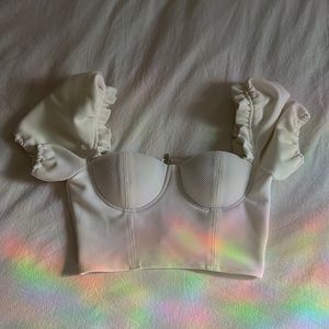 Fashion Nova Bustier crop top